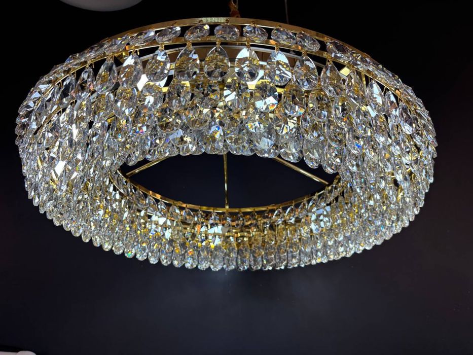 Люстра хрустал новое