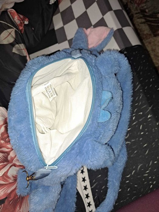 Плюшена чантичка Стич