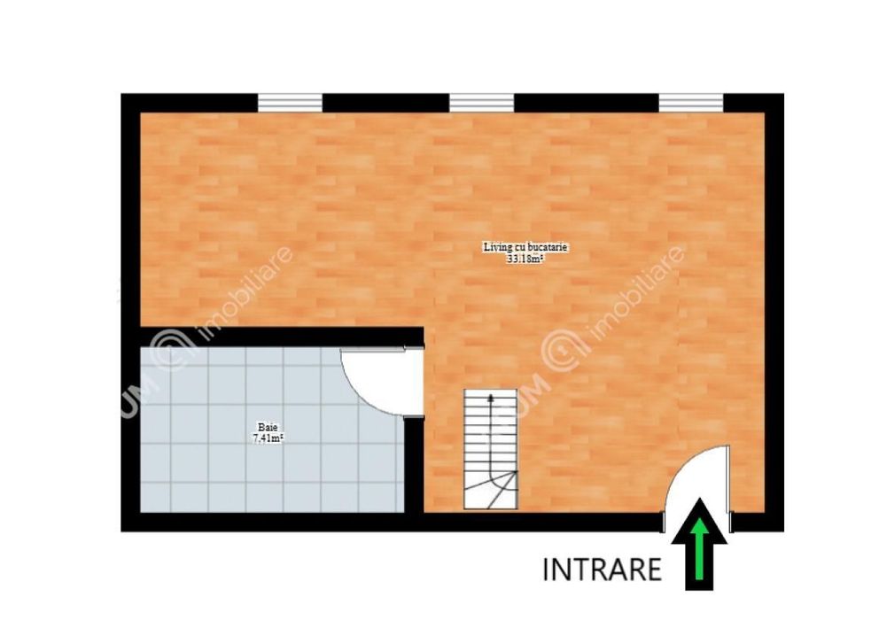 Apartament cu 3 camere balcon loc parcare zona Ciresica din Sibiu