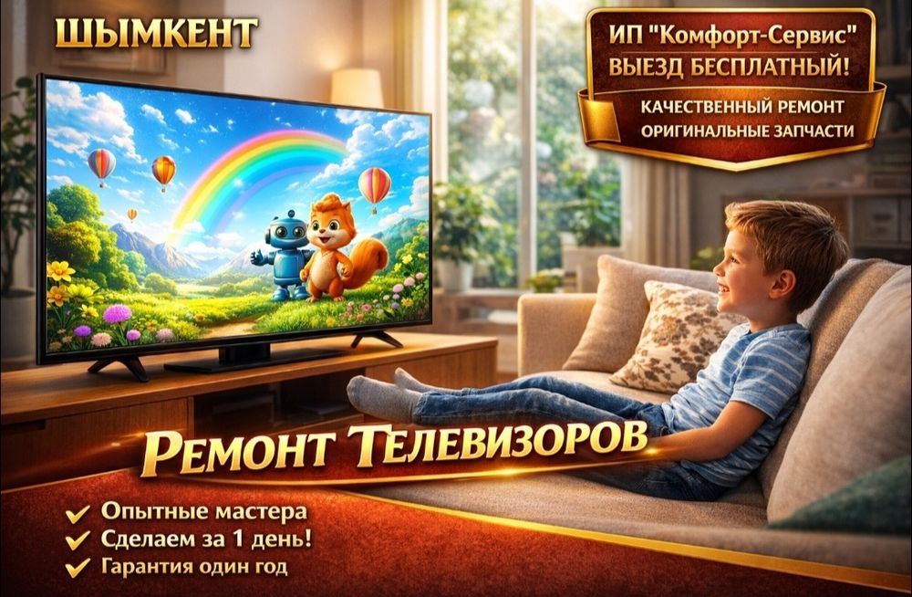 Ремонт телевизоров LG Sony Samsung профессионалы