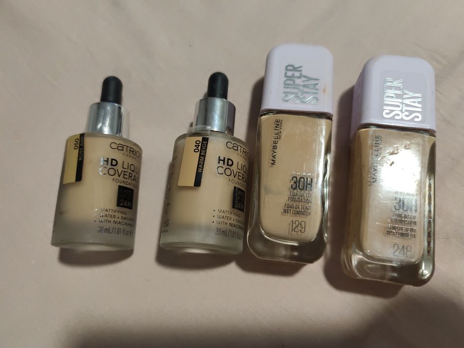 Fond de ten maybelline și catrice