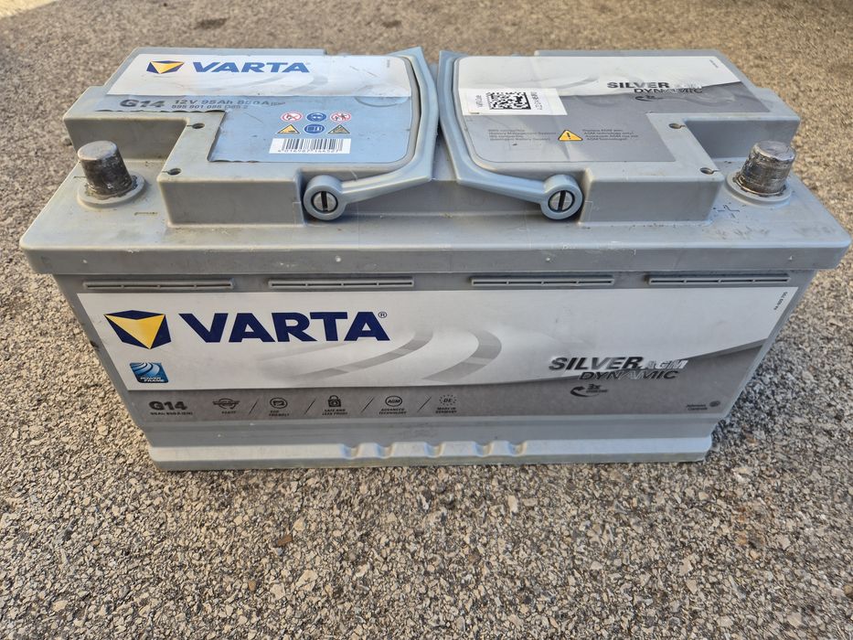 Акумулатор AGM 12V 100Ah 95 Ah Varta Era Maxibat Kriger