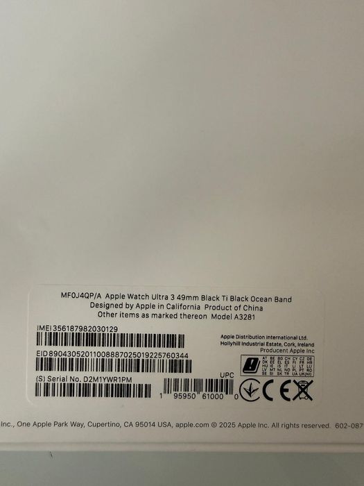 Apple Watch Ultra 3 49mm Amanet BKG