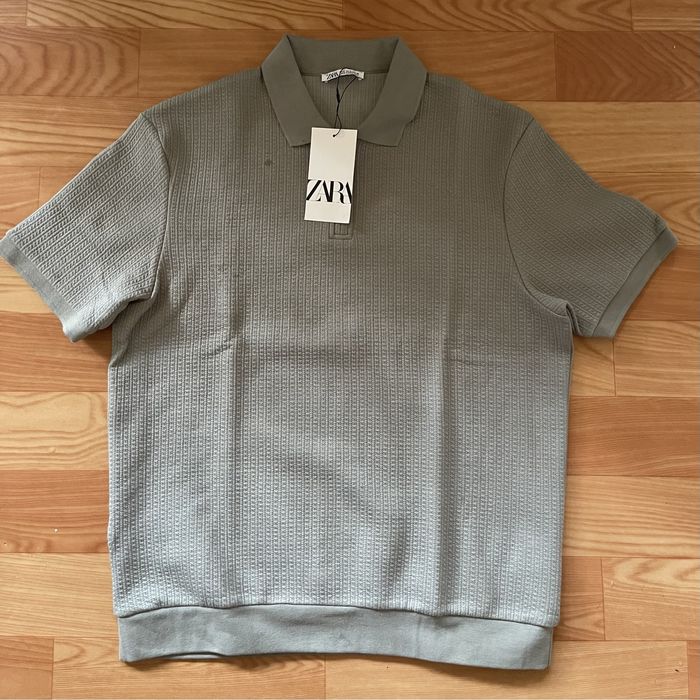 Мужская поло на молнии "ZARA", размер S (Бангладеш)