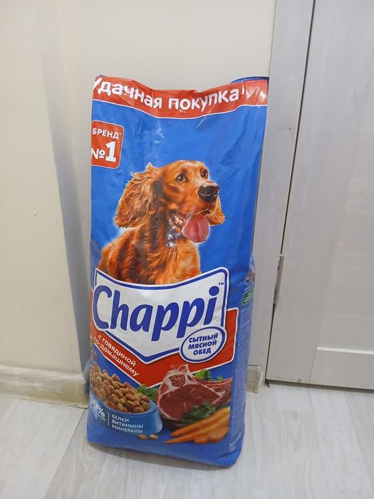 Корм Chappi с говядиной