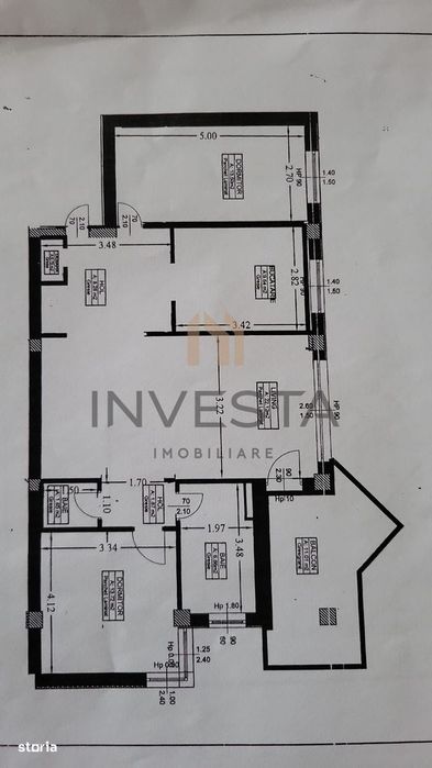 Apartament cu 3 camere si 2 parcari de inchiriat in Andrei Muresanu