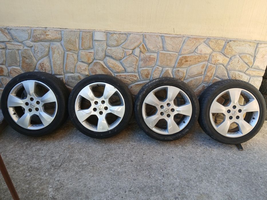 Оригинални Алу джанти 17цола за Opel.astra.zafira.meriva.vectra.5×110.