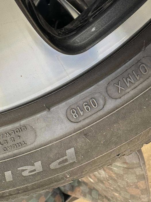 Мерцедес/Mercedes оригинални джнати с гуми 245/45R18 W213