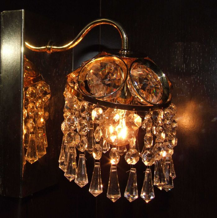 CORP DE ILUMINAT (cristal + alama), Made in Germany, NOUA
