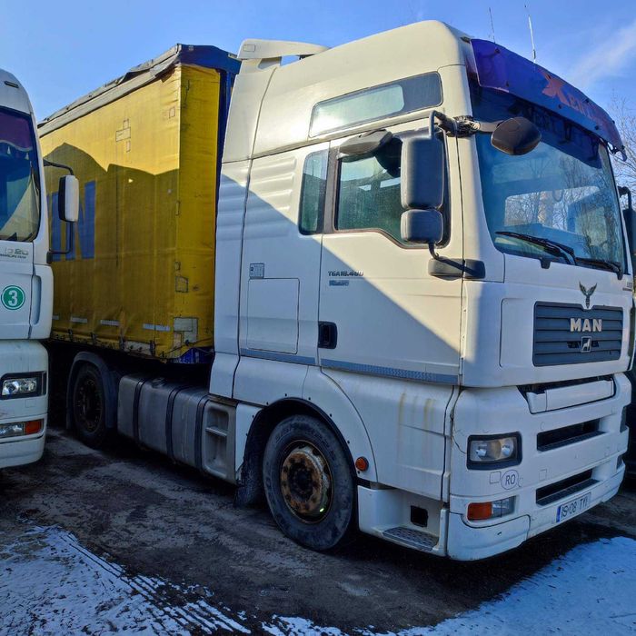 MAN TGA 2006. MAN TGX 2016, 2018  cutie automata .