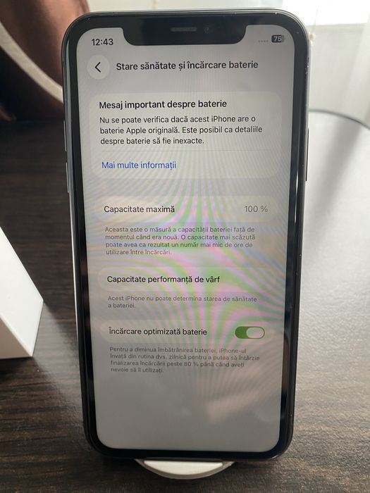 Iphone 11 culoare neagră
