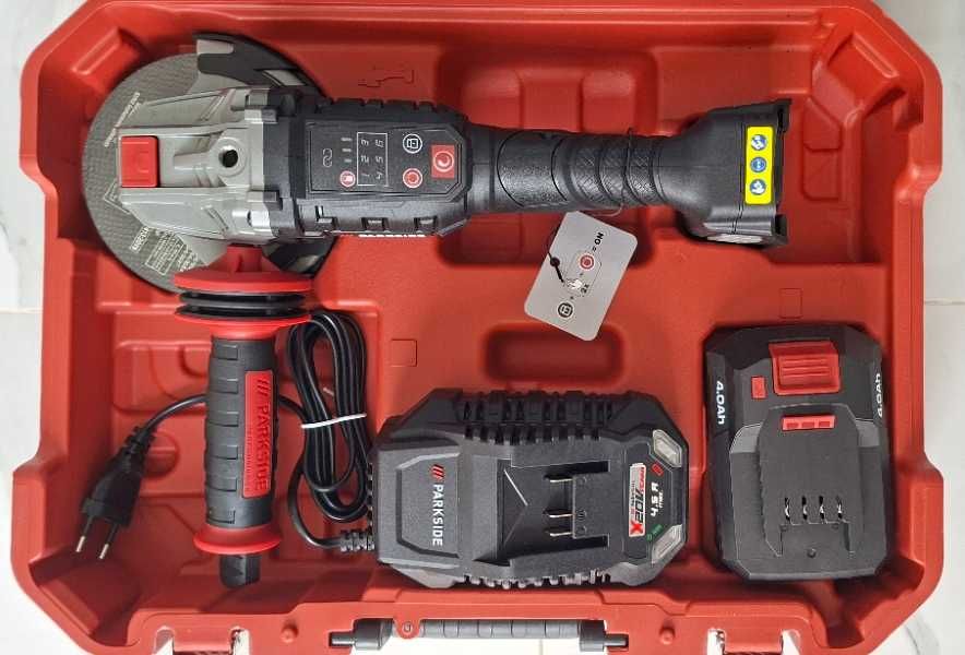 Акумулаторен ъглошлайф Parkside Performance PWSAP 20 Li G7 и F6 - нови, с гаранция