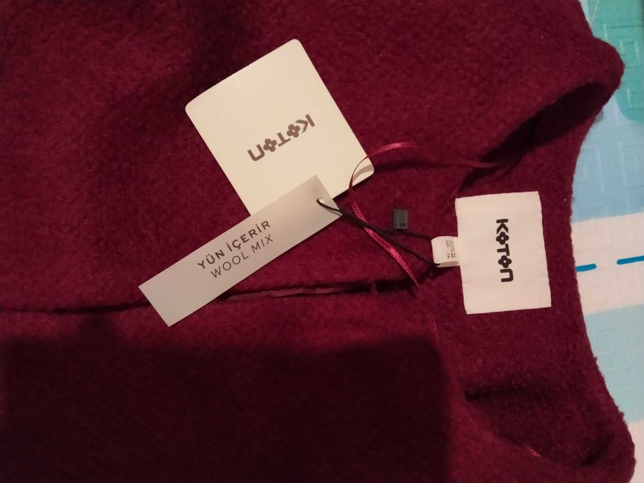 Пальто женское крас