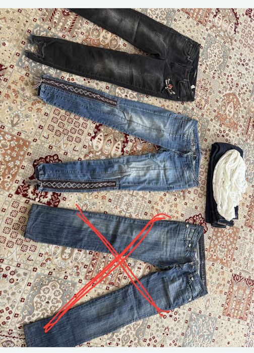 Джинсы 44/46 цена 10000