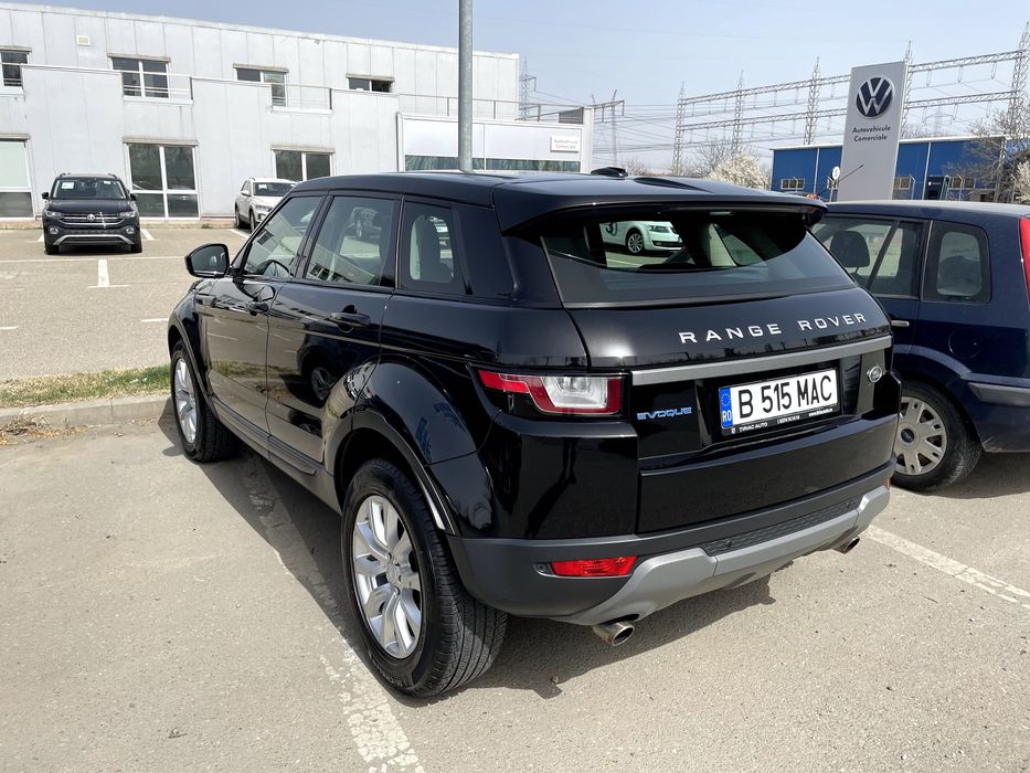 Range Rover Evoque 2016, 2.0 Diesel 150 CP, manuală, 49.200 km