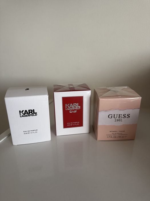 Karl lagerfeld, Karl lagerfeld rouge, Guess нови парфюми