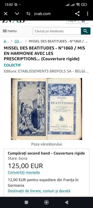 Carte  religioasă Missel Beatitudes