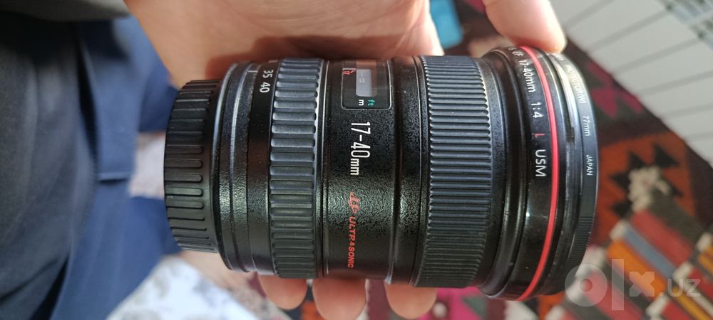 Canon EF 17-40mm f/4L USM. obyektiv sotiladi
