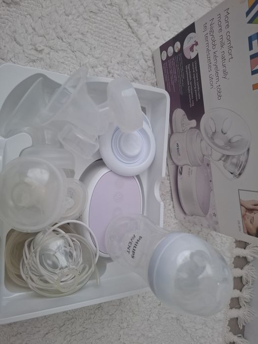 Помпа за кърма Philips Avent Comfort SCF332/01 Natural, Електрическа