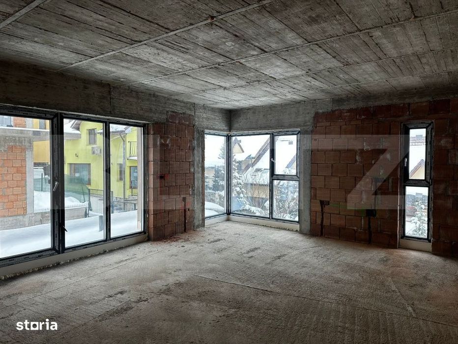 Apartament 4 camere, 123 mp, Terasa 21 mp, Dressing, Zona Campului — fotografia 1