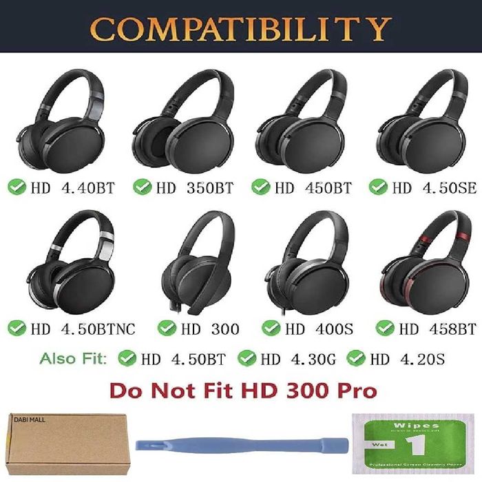 Set 2 bureti pentru casti Sennheiser HD 4.50 HD 4.40 HD 4.30G HD 4.20