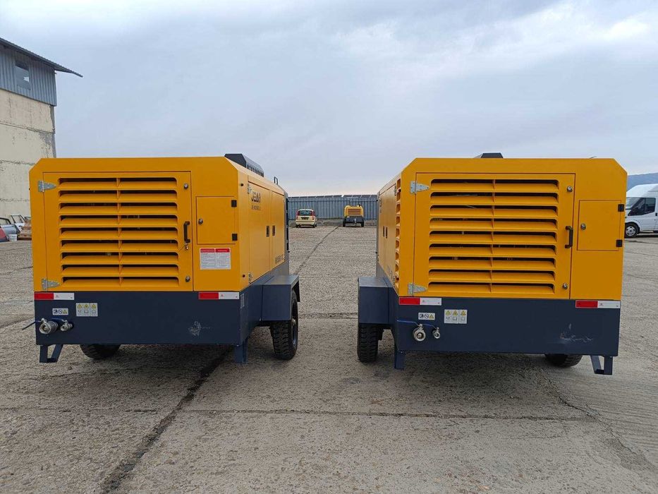 Продавам давам под наем мобилен винтов компресор