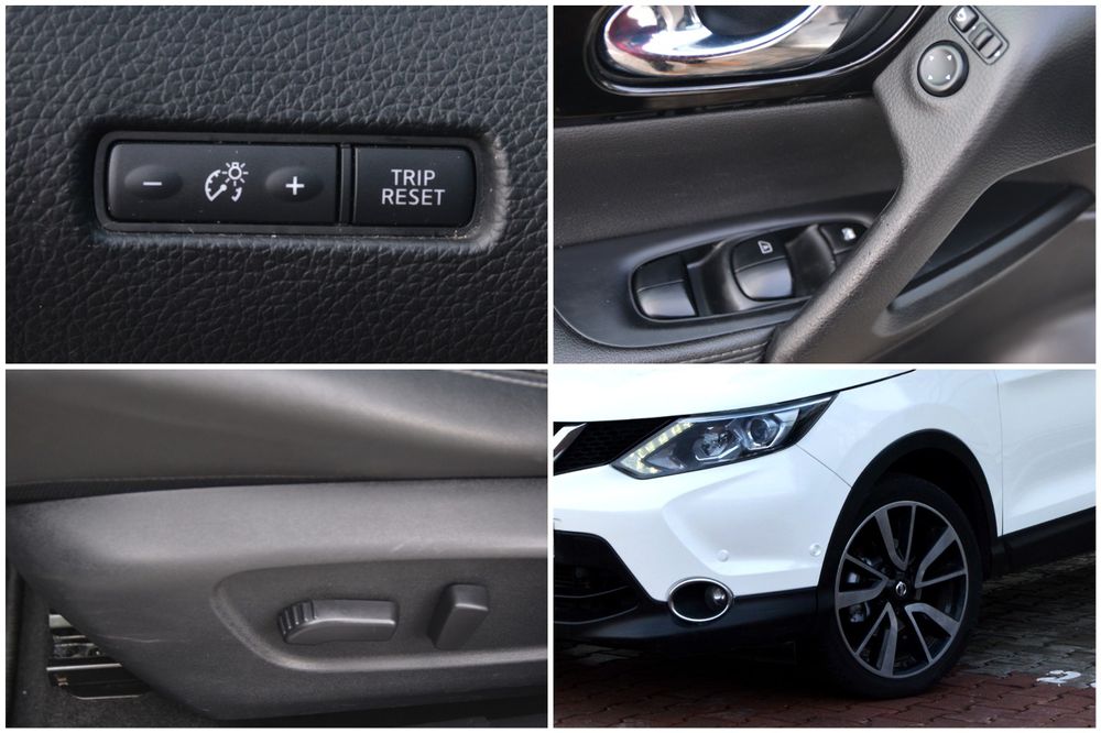 Nissan Qashqai Tekna Automat 1.6Dci 131CP Alb Perlat  Full options