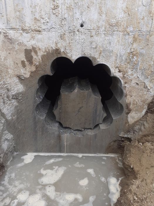 Gauri prin carotare in santier(sursa proprie energie)