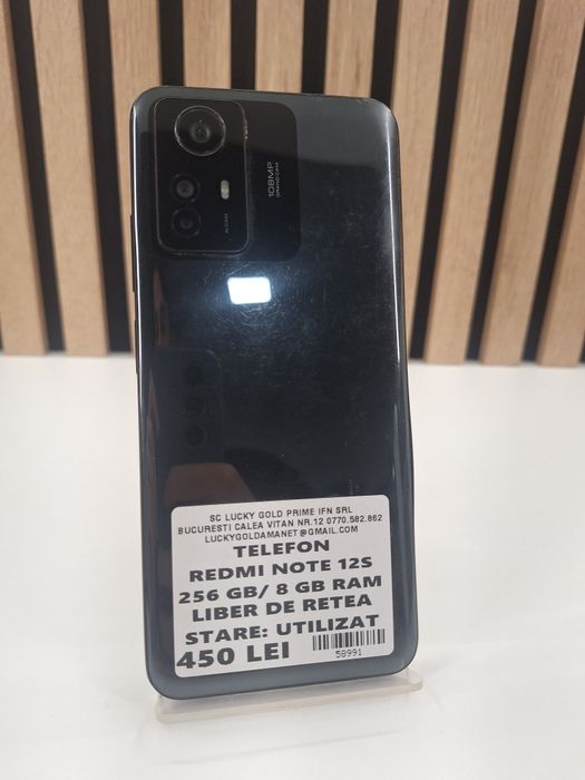 Redmi Note 12S / 256GB / 8GB RAM / #58991