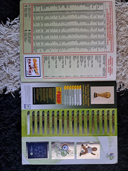 Album Panini WC 2006.