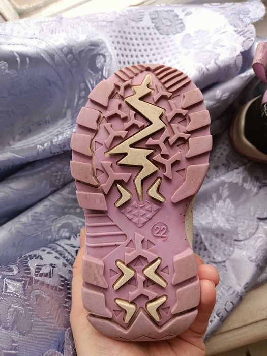 Зимние ботинки для девочки б/у