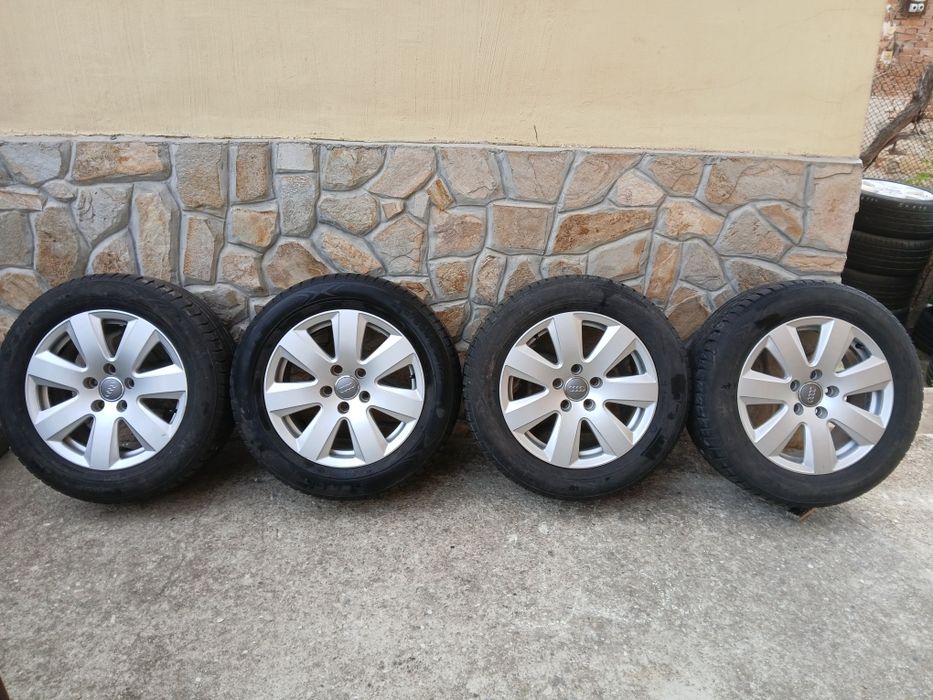 Оригинални Алуминиеви джанти 16цола за Audi A3 A4 A6 vw-Golf 5 .6.passat5×112