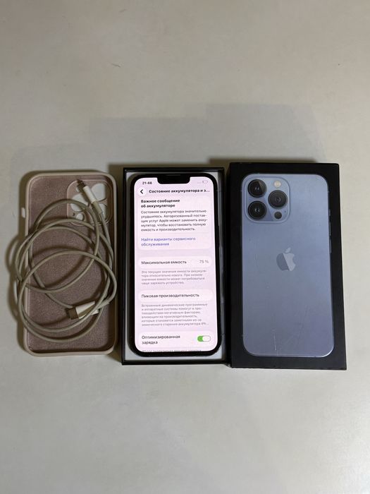 IPhone 13 Pro 128GB Айфон 13 Про 128ГБ 75%