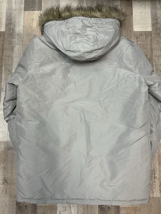 Мъжко сиво зимно яке