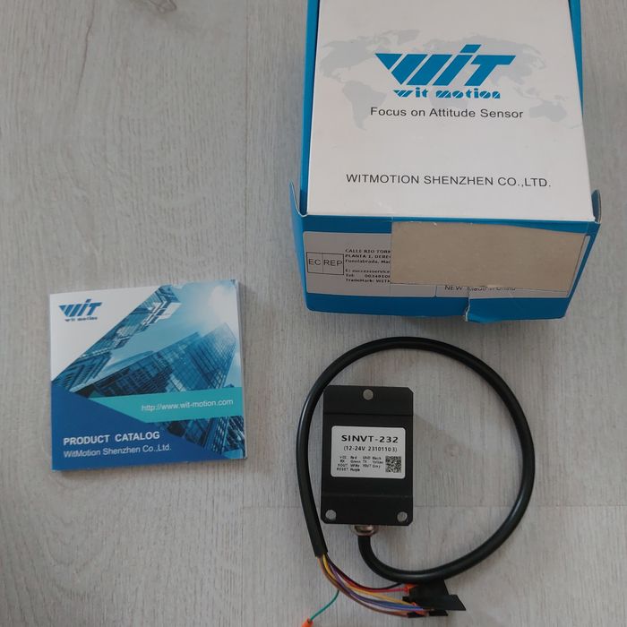 WitMotion SINVT-232 | Високопрецизен Двуосен Инклинометър (±90) | IP68