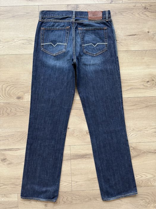 Blugi HUGO BOSS Albastru Barbati | Marime 33 x 34 (Marime 86 cm)
