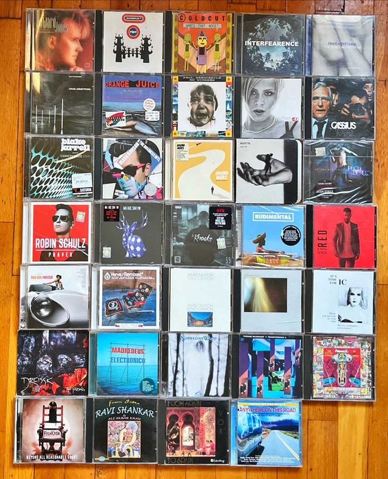 Lot CD orig pop&electro: Modern Talking, La Bouche, Boney M., Vangelis