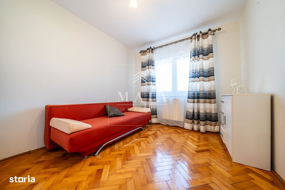 Apartament 3 camere decomandate, renovat, etaj 1, zona centrala