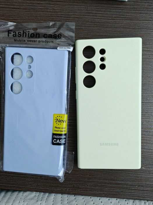 Husa Samsung s24 ultra, light purple și mint