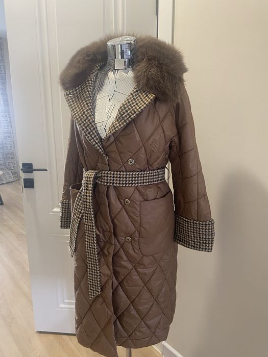 Пуховик стеганный