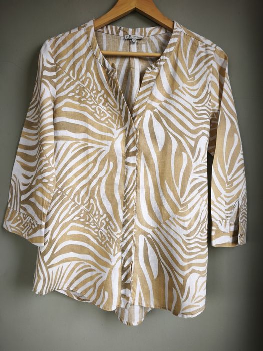 Ленена дамска риза размер S-38