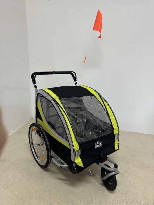 Велосипедно ремарке Homcom 2 в 1