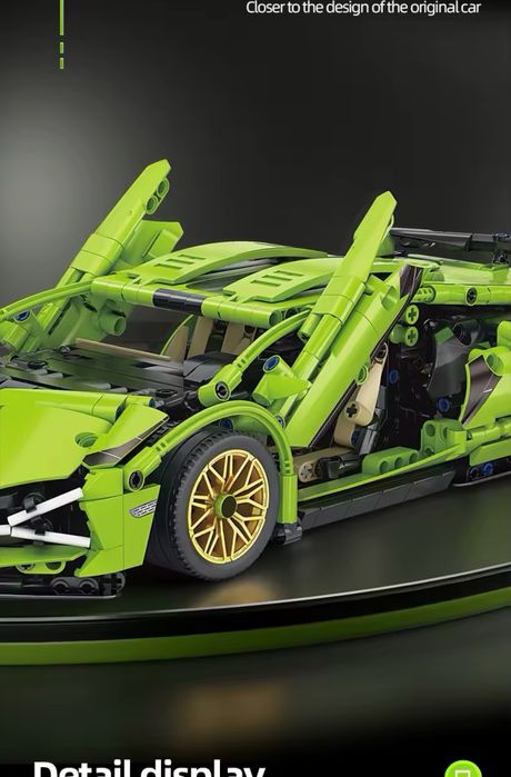 Конструктор тип LEGO TECHNIC Lamborgini /Bugatti