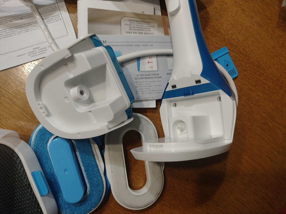 Aparat de călcat vertical Tefal Pure Tex 4-în-1 nou