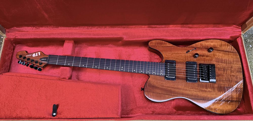 Chitara electrica ESP LTD TE-1000ET Koa