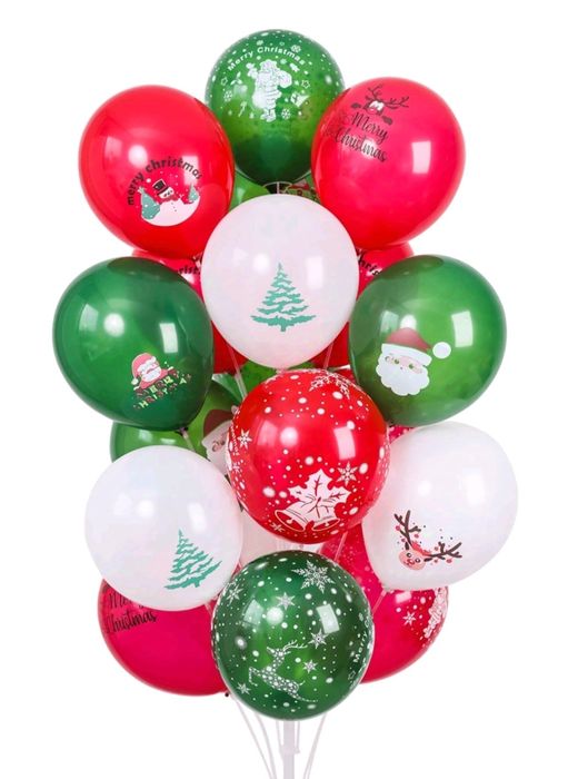 Коледна  украса - балони, банери и салфетки