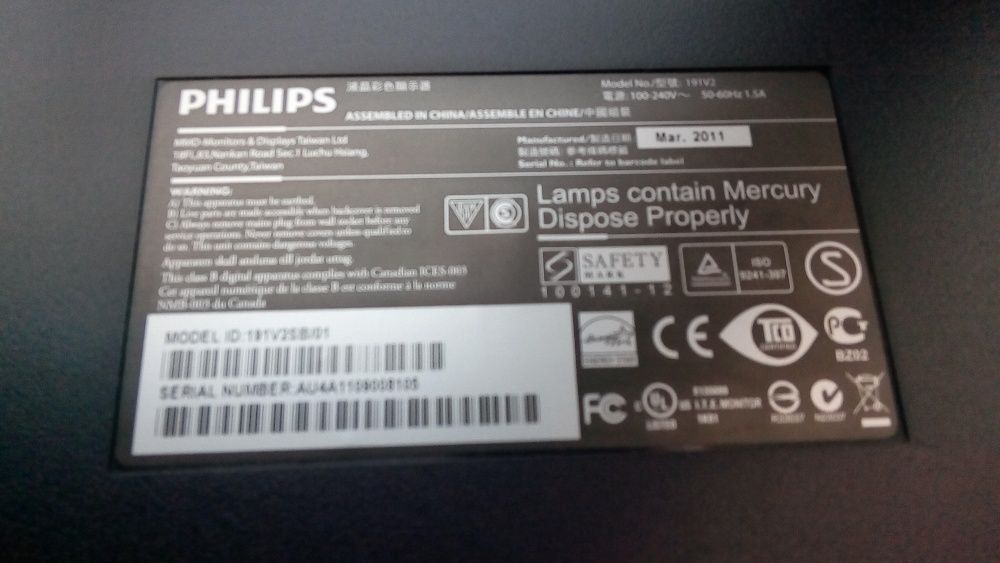 Монитор Philips 19"