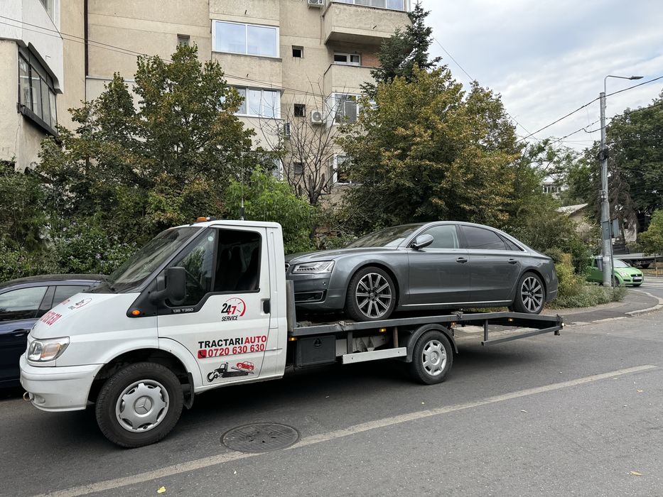 Tractari auto Platforma auto NON STOP Ploiesti-Prahova