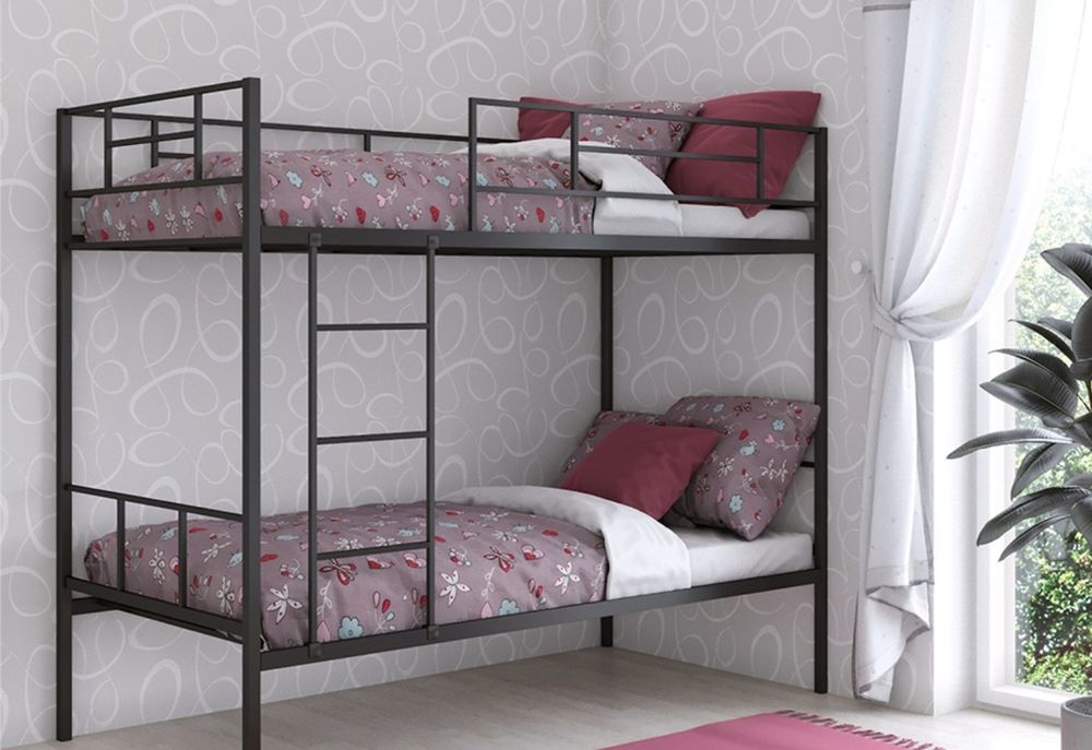 Двухъярусная кровать СОЛНЫШКО с матрасом или без матраса