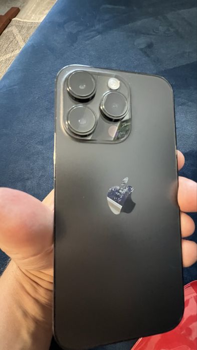 Capac spate complet iphone 14 pro simplu estetic 9 din 10 space grey